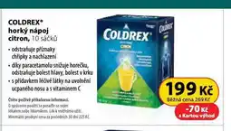 Dr. Max Coldrex horký nápoj nabídka
