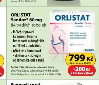 Dr. Max Orlistat sandoz nabídka