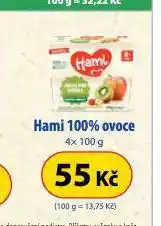 Dr. Max Hami 100% ovoce nabídka
