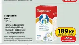 Dr. Max Stoptussin sirup nabídka