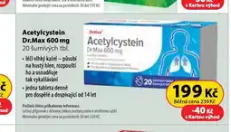 Dr. Max Acetylcystein nabídka