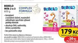 Dr. Max Bebelo kojenecká výživa nabídka