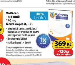 Dr. Max Voltaren léčivá náplast nabídka