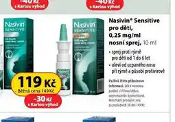 Dr. Max Nasivin sensitive pro děti nabídka