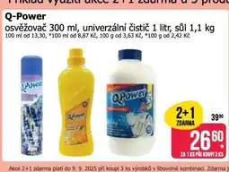 Teta Q power osvěžovač, univerzální čistič nabídka