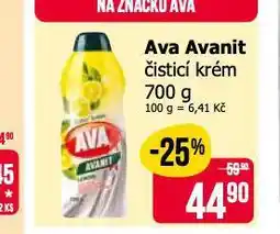 Teta Ava avanit čistící krém nabídka