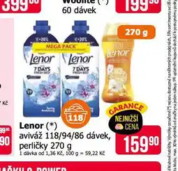 Teta Lenor aviváž, perličky nabídka
