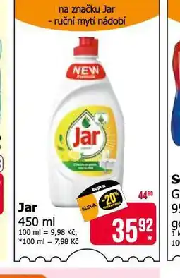 Teta Jar prostředek na nádobí nabídka