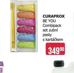 Teta Curaprox be you combipack set zubní pasty s kartáčkem nabídka