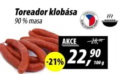 ZEMAN Toreador klobása nabídka