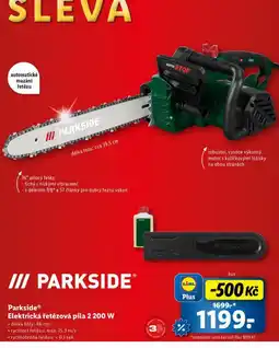 Lidl Elektrická řetězová pila nabídka