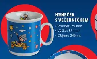 Lidl Hrneček s večerníčkem nabídka