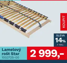 Asko Lamelový rošt Star nabídka
