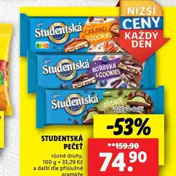 Lidl Orion studentská pečeť nabídka
