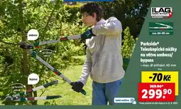 Lidl Teleskopic ké nůžky na větve amboss / bypass nabídka