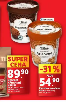 Lidl Zmrzlina premium nabídka