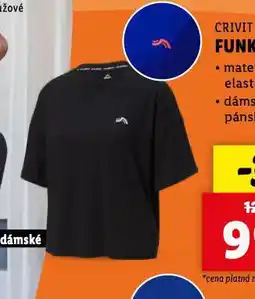 Lidl Dámské funkční triko nabídka