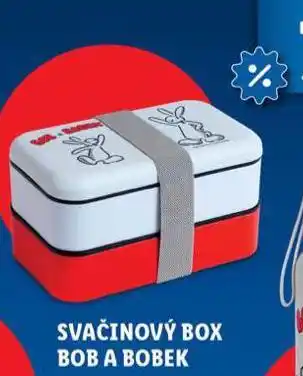 Lidl Svačinový box bob a bobek nabídka