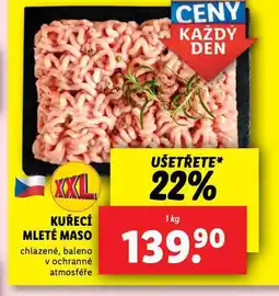 Lidl Kuřecí mleté maso nabídka