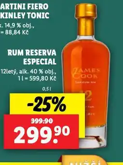 Lidl Rum reserva espcial nabídka
