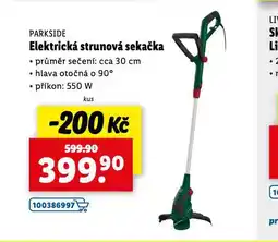 Lidl Elektrická strunová sekačka nabídka