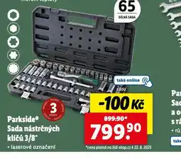 Lidl Sada nástrčných klíčů 3/8 nabídka