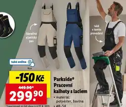 Lidl Pracovní kalhoty s laclem nabídka