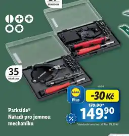 Lidl Nářadí pro jemnou mechaniku nabídka