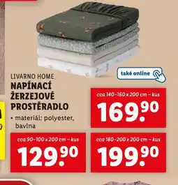 Lidl Žerzejové napínací prostěradlo 140-160 x 200 cm nabídka