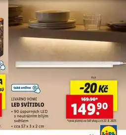 Lidl Led svítidlo nabídka