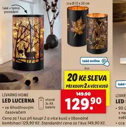 Lidl Led lucerna nabídka