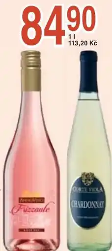 Coop hb Chardonnay Frizzante, Frizzante Rose sec nabídka