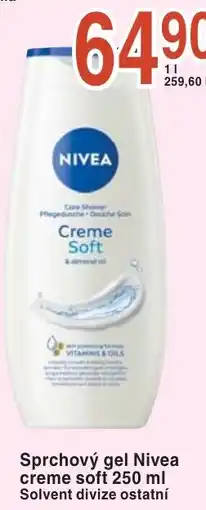 Coop hb Sprchový gel Nivea creme soft nabídka