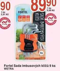 Coop hb Fortel Sada imbusových klíčů nabídka