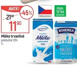 Globus Mléko trvanlivé polotučné 1,5% nabídka