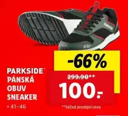 Lidl PARKSIDE PÁNSKÁ OBUV SNEAKER nabídka