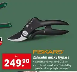 Lidl FISKARS Zahradní nůžky bypass nabídka