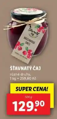 Lidl Šťavnatý čaj nabídka