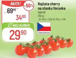 Globus Rajčata cherry na stonku Verunka nabídka