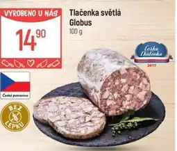 Globus Tlačenka světlá Globus nabídka