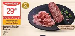 Globus Toskánský salám Svaman nabídka