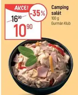 Globus Camping salát nabídka