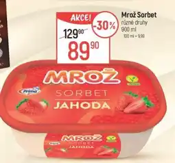 Globus Mrož Sorbet nabídka