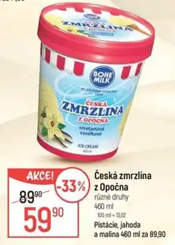 Globus Česká zmrzlina z Opočna nabídka