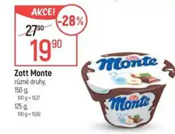 Globus Zott Monte nabídka