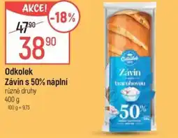Globus Odkolek Závin s 50% náplní nabídka