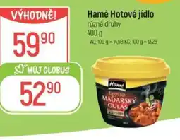 Globus Hamé Hotové jídlo nabídka