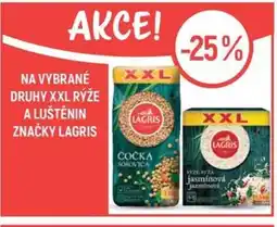 Globus Na vybrané druhy XXL rýže a luštěnin značky Lagris nabídka