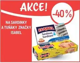 Globus Na sardinky a tuňáky značky Isabel nabídka