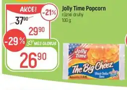 Globus Jolly Time Popcorn nabídka
